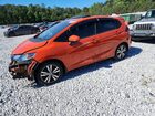 2018 Honda Fit Ex/exl Orange vin: 3HGGK5H84JM721390