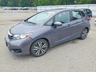 2019 Honda Fit Ex Серый vin: 3HGGK5H86KM739908