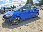 2019 Honda Fit Ex Blue vin: 3HGGK5H8XKM706331