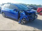 2018 Honda Fit Ex-l Blue vin: 3HGGK5H9XJM736694