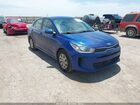 2018 Kia Rio S Blue vin: 3KPA24AB0JE085369