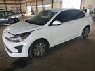 2021 Kia Rio S Белый vin: 3KPA24AD2ME422971