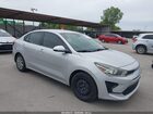 2022 Kia Rio Lx Silver vin: 3KPA24AD5NE444058
