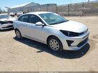 2022 Kia Rio Lx Silver vin: 3KPA24AD7NE504227