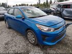 2021 Kia Rio S Blue vin: 3KPA24ADXME423527