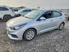 2019 Hyundai Accent Se Silver vin: 3KPC24A30KE044534