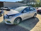 2019 Hyundai Accent Se Silver vin: 3KPC24A31KE065361
