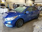 2018 Hyundai Accent Se Blue vin: 3KPC24A33JE034028