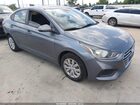 2019 Hyundai Accent Se Gray vin: 3KPC24A33KE058038