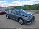 2018 Hyundai Accent Se Gray vin: 3KPC24A36JE031110