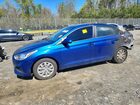 2018 Hyundai Accent Se Blue vin: 3KPC24A36JE032757
