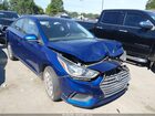 2018 Hyundai Accent Se Blue vin: 3KPC24A39JE017492