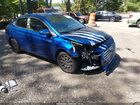 2019 Hyundai Accent Se Синий vin: 3KPC24A39KE060196