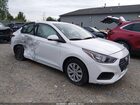 2021 Hyundai Accent Se White vin: 3KPC24A61ME131937