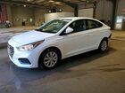 2020 Hyundai Accent Se White vin: 3KPC24A62LE100579