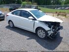 2020 Hyundai Accent Se White vin: 3KPC24A62LE125448