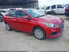 2020 Hyundai Accent Se Красный vin: 3KPC24A64LE118498