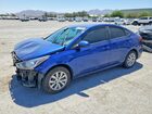 2022 Hyundai Accent Se Blue vin: 3KPC24A65NE154381