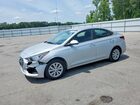 2021 Hyundai Accent Se Silver vin: 3KPC24A69ME149019