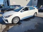 2019 Kia Forte Fe White vin: 3KPF24AD7KE099729