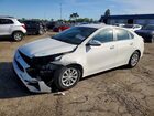 2020 Kia Forte Fe White vin: 3KPF24AD8LE227865