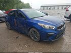 2020 Kia Forte Gt-line Blue vin: 3KPF34AD1LE257206