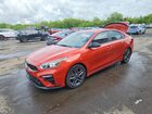 2021 Kia Forte Gt Line Оранжевый vin: 3KPF34AD7ME332749