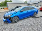 2023 Kia Forte Gt Blue vin: 3KPF44AC0PE630312