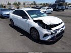 2022 Kia Forte Gt White vin: 3KPF44AC3NE453784