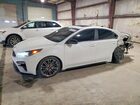 2021 Kia Forte Gt White vin: 3KPF44AC7ME375976