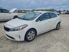 2017 Kia Forte Lx White vin: 3KPFK4A70HE064761