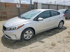 2017 Kia Forte Lx Silver vin: 3KPFK4A70HE067949