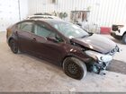 2017 Kia Forte Lx Бордовый vin: 3KPFK4A71HE124384