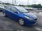 2017 Kia Forte Lx Blue vin: 3KPFK4A72HE009809