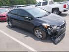 2017 Kia Forte Lx Black vin: 3KPFK4A76HE142203