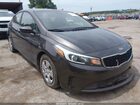 2017 Kia Forte Lx Gray vin: 3KPFK4A77HE113339