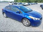 2017 Kia Forte Lx Blue vin: 3KPFK4A79HE038949