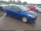 2017 Kia Forte Lx Blue vin: 3KPFK4A79HE093837