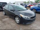 2017 Kia Forte Lx Black vin: 3KPFK4A79HE140249