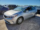 2017 Kia Forte Lx Silver vin: 3KPFL4A75HE031929