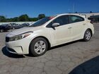 2017 Kia Forte Lx White vin: 3KPFL4A75HE052778