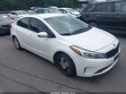 2017 Kia Forte Lx White vin: 3KPFL4A75HE084579