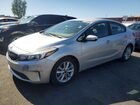 2017 Kia Forte Lx Silver vin: 3KPFL4A76HE117007