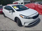 2018 Kia Forte Lx White vin: 3KPFL4A77JE215761