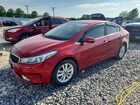 2017 Kia Forte S Red vin: 3KPFL4A79HE062780