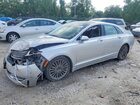 2016 Lincoln Mkz Silver vin: 3LN6L2JKXGR602861