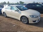2018 Lincoln Mkz Hybrid Premiere Cream vin: 3LN6L5KU7JR609033