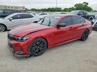 2025 Bmw M340i Red vin: 3MW59FT07S8F80542