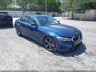 2021 Bmw 330i   Blue vin: 3MW5R1J06M8B90377