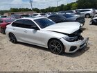 2021 Bmw 330i Xdrive White vin: 3MW5R7J06M8B79303